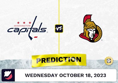 Capitals vs. Senators Prediction and Odds - October 18, 2023