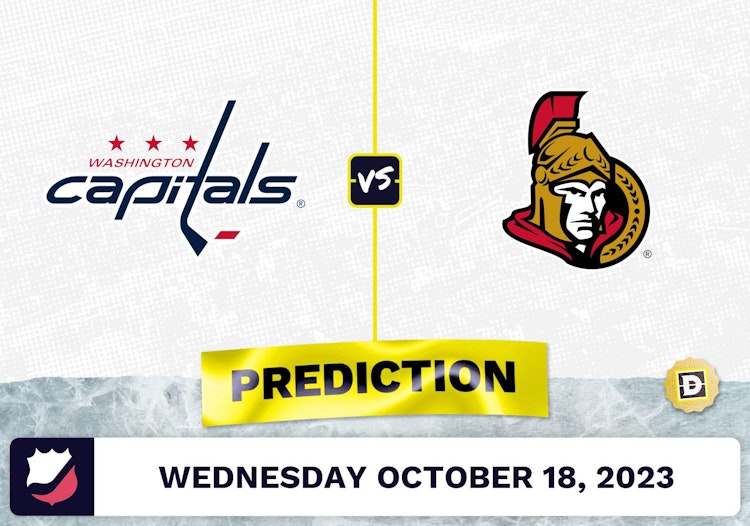 Capitals vs. Senators Prediction and Odds - October 18, 2023