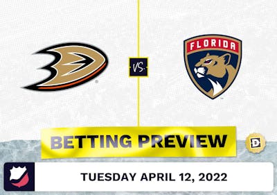 Ducks vs. Panthers Prediction and Odds - Apr 12, 2022