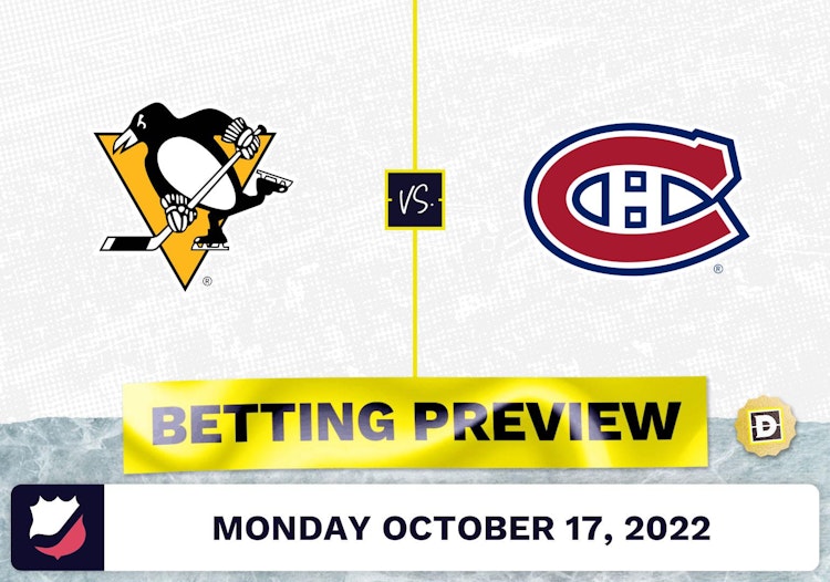 Penguins vs. Canadiens Prediction and Odds - Oct 17, 2022