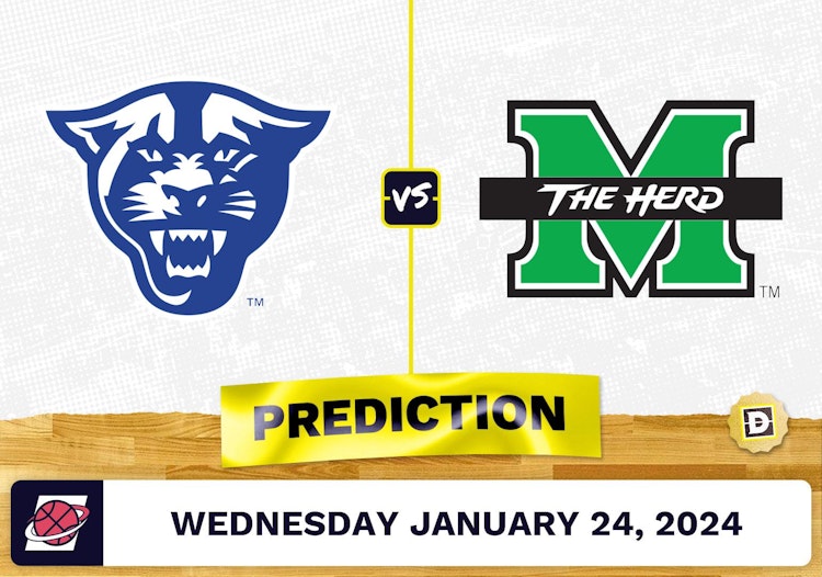 Georgia State vs. Marshall Prediction, Odds, College Basketball Picks [1/24/2024]