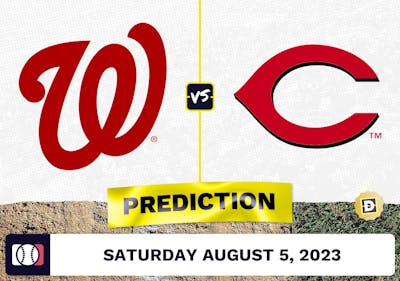 Nationals vs. Reds Prediction for MLB Saturday [8/5/2023]
