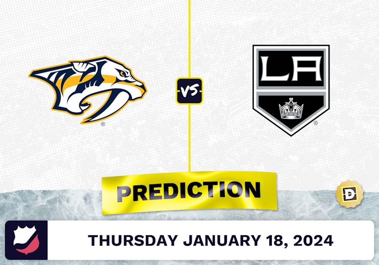 Nashville Predators vs. Los Angeles Kings Prediction, Odds, NHL Picks [1/18/2024]