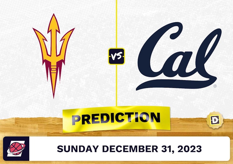 Arizona State vs. California Prediction, Odds, College Basketball Picks  [12/31/2023]