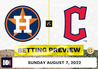 Astros vs. Guardians Prediction and Odds - Aug 7, 2022
