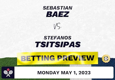 Sebastian Baez vs. Stefanos Tsitsipas Predictions - May 1, 2023