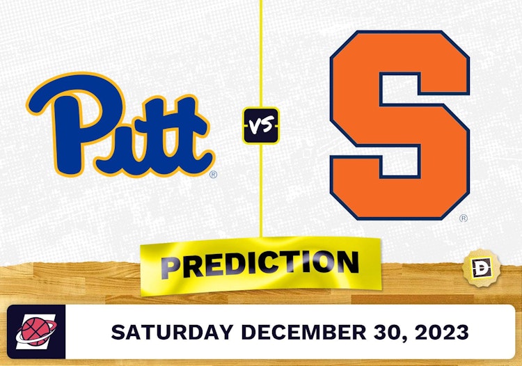 Pittsburgh vs. Syracuse Prediction, Odds, College Basketball Picks  [12/30/2023]