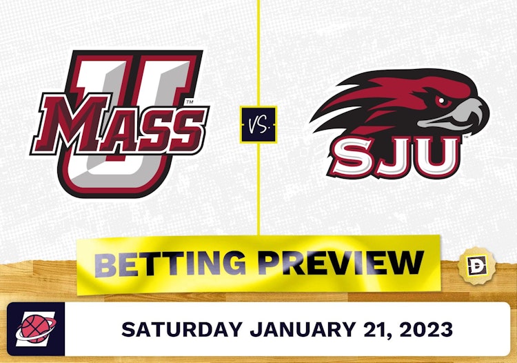 Massachusetts vs. Saint Joseph's (PA) CBB Prediction and Odds - Jan 21, 2023