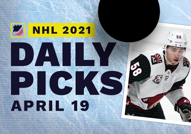 Best NHL Betting Picks and Parlays: Monday April 19, 2021