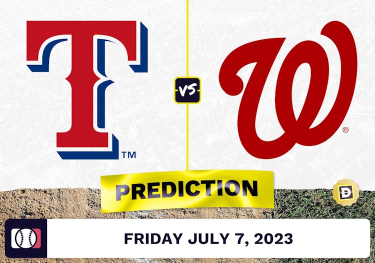 Rangers vs. Nationals Prediction for MLB Friday [7/7/2023]