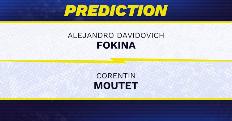 Alejandro Davidovich Fokina vs Corentin Moutet Tennis Prediction.