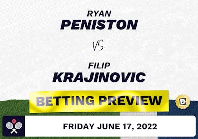 Ryan Peniston vs. Filip Krajinovic Predictions - Jun 17, 2022