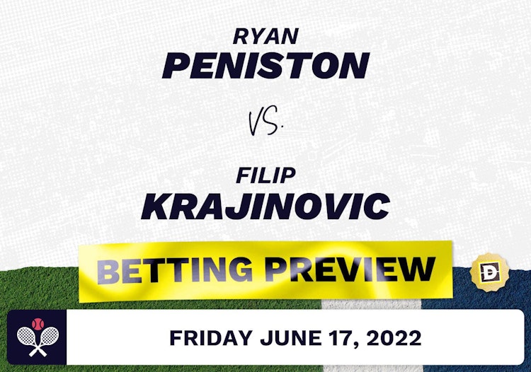 Ryan Peniston vs. Filip Krajinovic Predictions - Jun 17, 2022