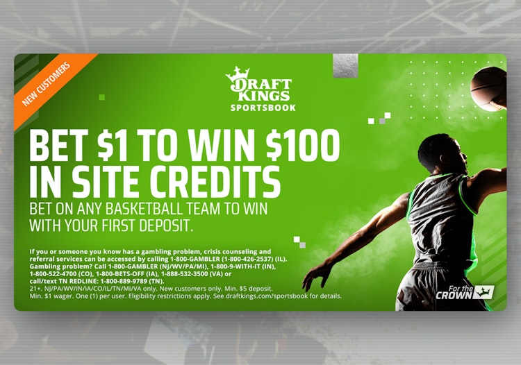 Turn $1 into $100 Betting on the NBA Playoffs with DraftKings Sportsbook