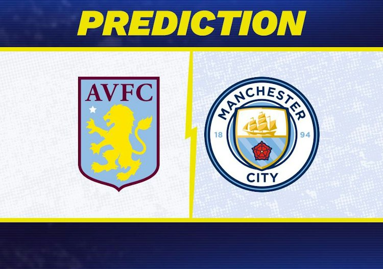 Aston Villa takes on Manchester City in Premier League action.