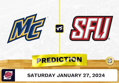 Merrimack vs. St. Francis (PA) Prediction, Odds, College Basketball Picks [1/27/2024]