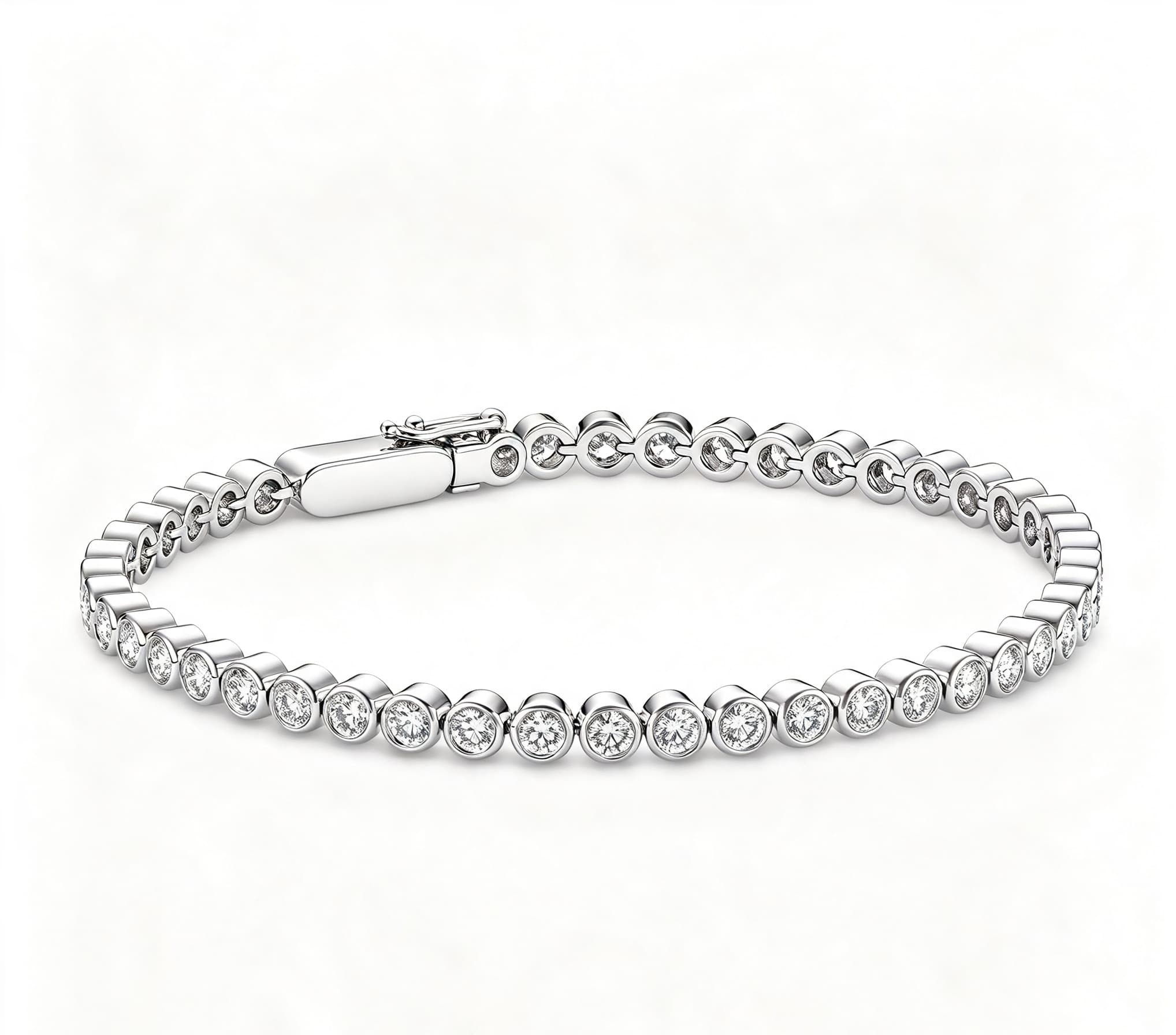 MEORA The Aura Round Diamond Bracelet DE/VS1 18K