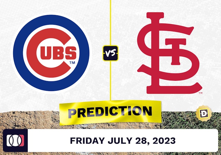 Cubs vs. Cardinals Prediction for MLB Friday [7/28/2023]