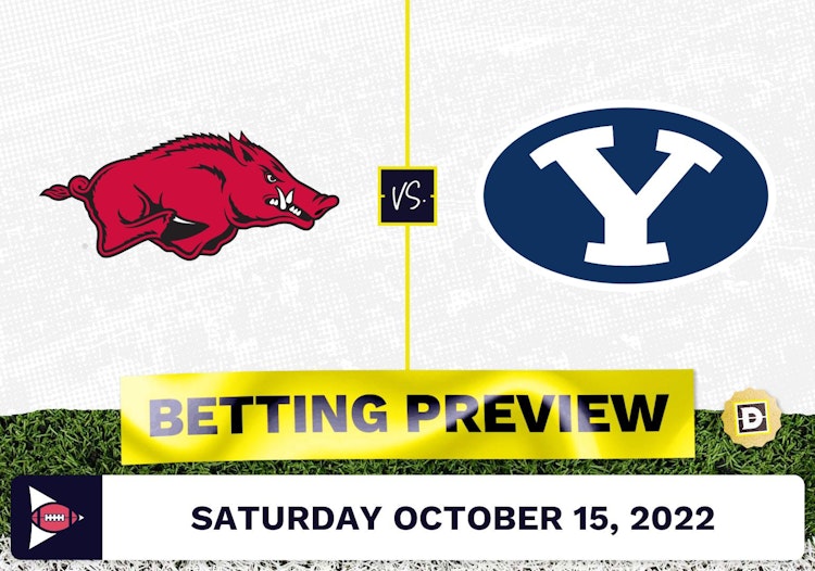 Arkansas vs. Brigham Young CFB Prediction and Odds - Oct 15, 2022