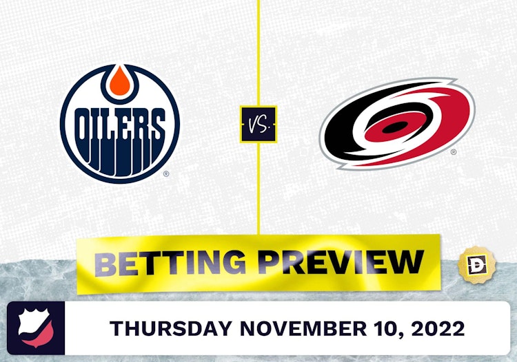 Oilers vs. Hurricanes Prediction and Odds - Nov 10, 2022