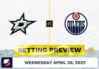 Stars vs. Oilers Prediction and Odds - Apr 20, 2022