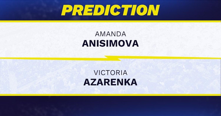 Amanda Anisimova vs Victoria Azarenka Tennis Prediction.