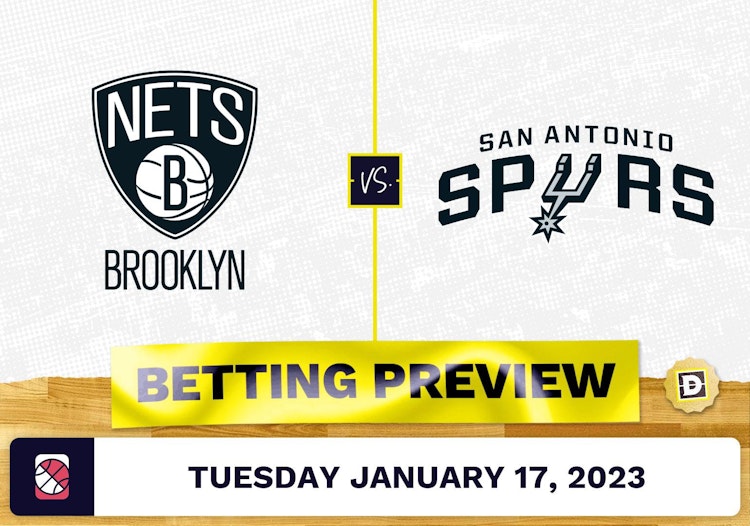 Nets vs. Spurs Prediction and Odds - Jan 17, 2023