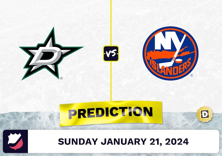 Dallas Stars vs. NY Islanders Prediction, Odds, NHL Picks [1/21/2024]