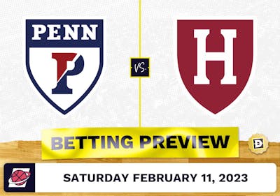 Pennsylvania vs. Harvard CBB Prediction and Odds - Feb 11, 2023