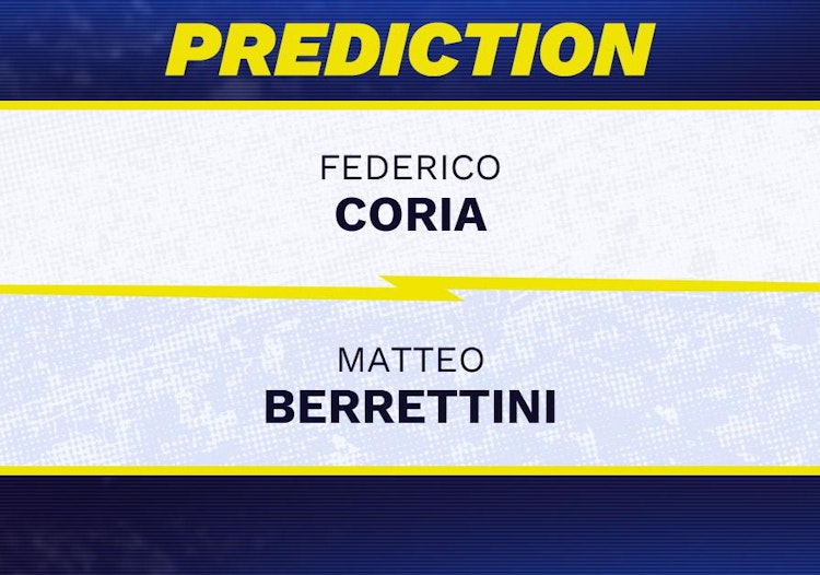 Federico Coria vs Matteo Berrettini Tennis Prediction.