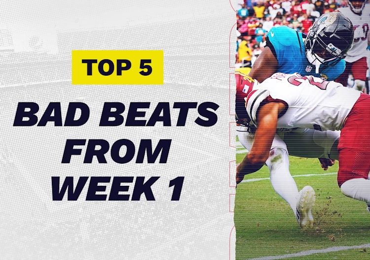 2022 NFL Season: The Top 5 Bad Beats of Week 1