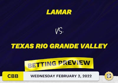 Lamar vs. Texas Rio Grande Valley CBB Predictions and Odds - Feb 2, 2022