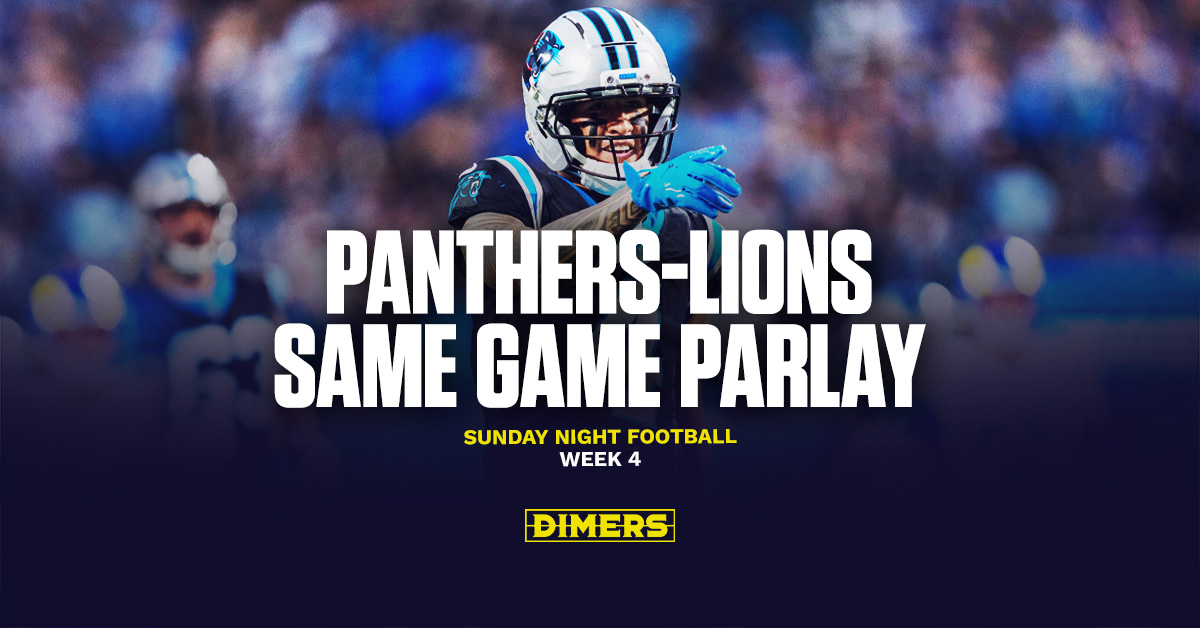 Panthers vs. Lions parlay picks: Combine these Sunday Night Football prop bets at +470 odds