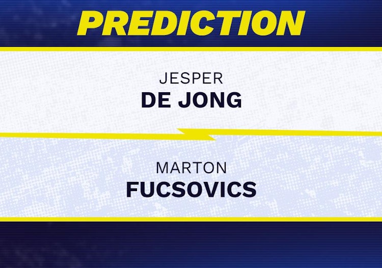 Jesper De Jong vs Marton Fucsovics Tennis Prediction.