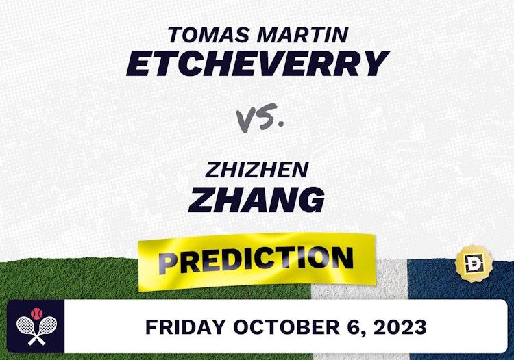 Tomas Martin Etcheverry vs. Zhizhen Zhang Prediction - Shanghai Masters 2023