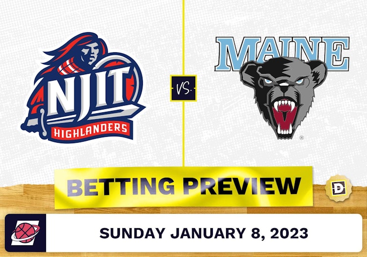 N.J.I.T. vs. Maine CBB Prediction and Odds - Jan 8, 2023