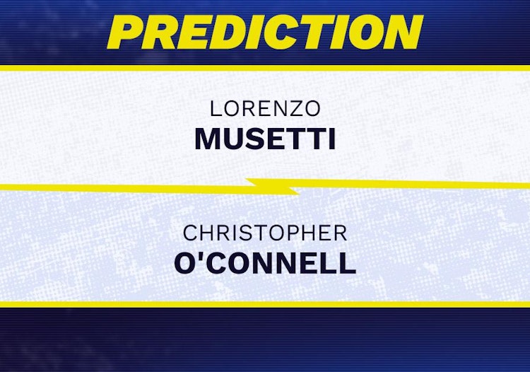 Lorenzo Musetti vs Christopher O'Connell Tennis Prediction.