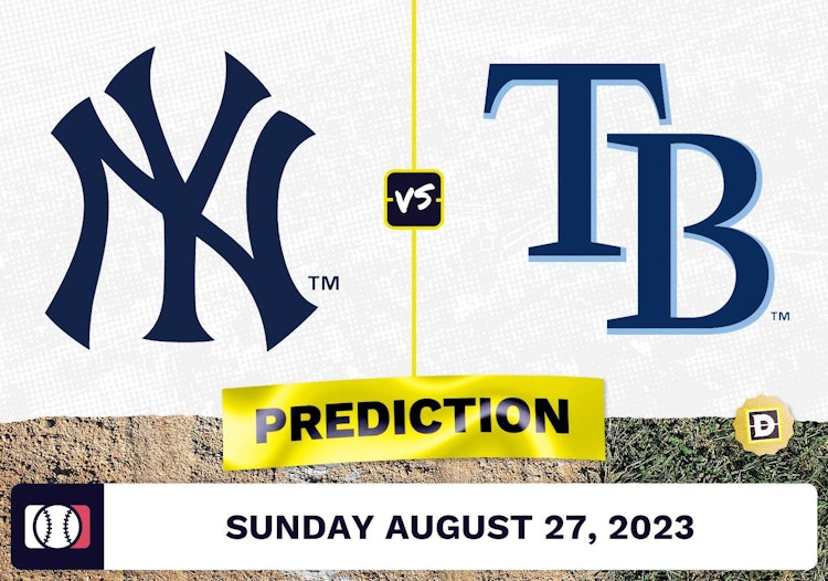 Yankees vs. Rays Prediction for MLB Sunday [8/27/2023]