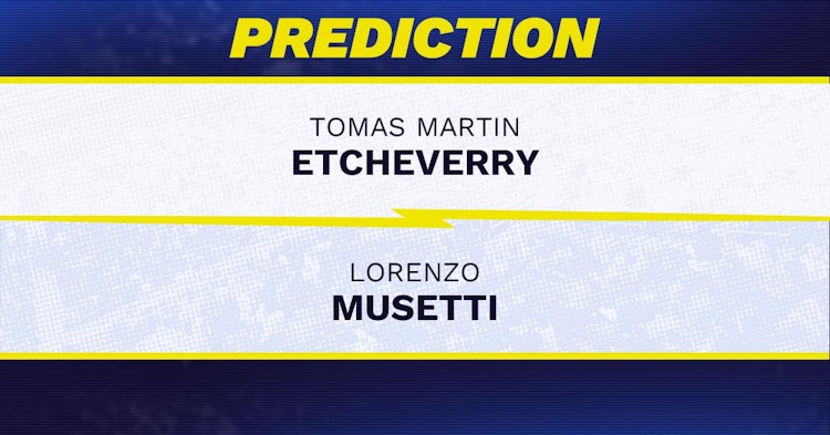 Tomas Etcheverry vs Lorenzo Musetti Tennis Prediction.