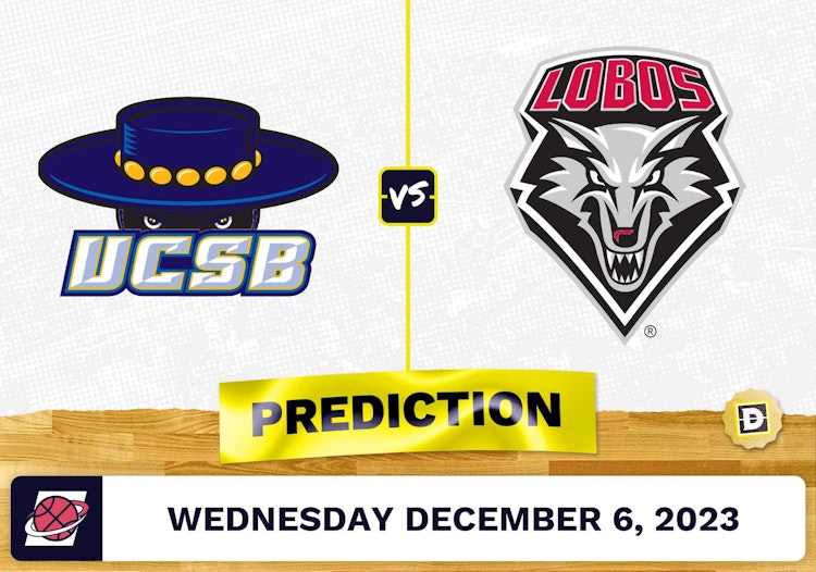 UC Santa Barbara vs. New Mexico Basketball Prediction - December 6, 2023