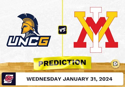 UNC Greensboro vs. Virginia Military Prediction, Odds, College Basketball Picks [1/31/2024]
