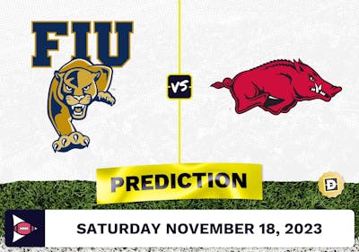 Florida International vs. Arkansas CFB Prediction and Odds - November 18, 2023