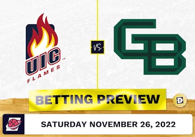 Illinois-Chicago vs. Green Bay CBB Prediction and Odds - Nov 26, 2022