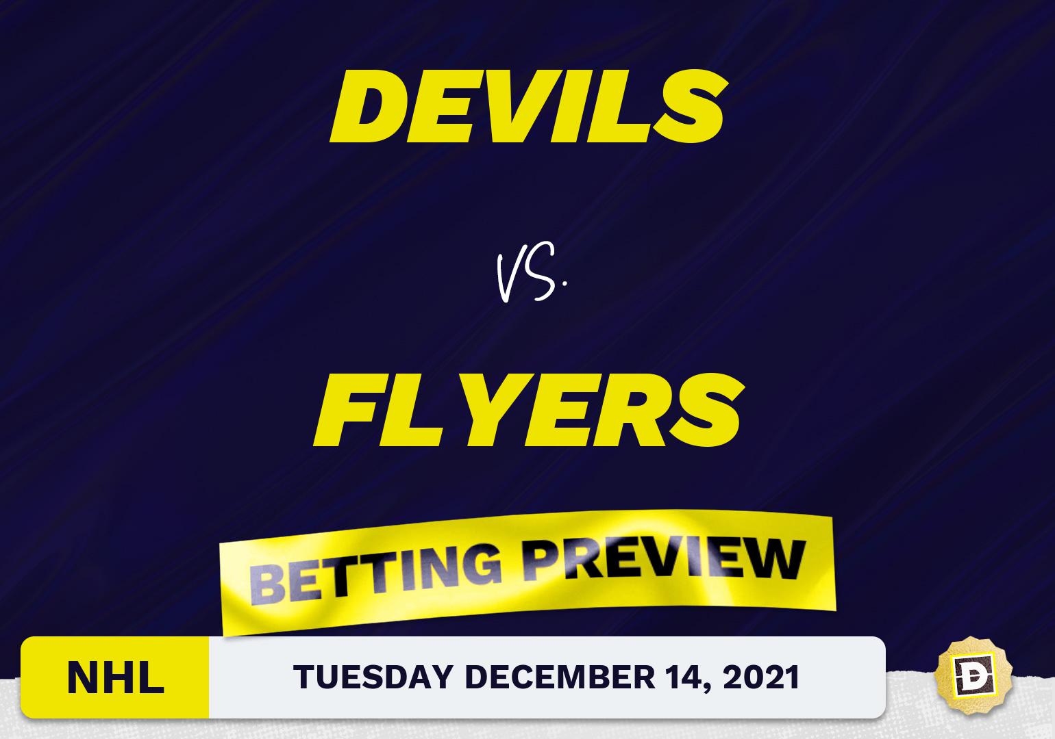 Devils vs. Flyers Predictions and Odds - Dec 14, 2021