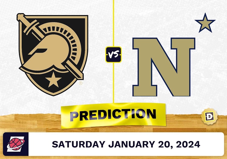 Army vs. Navy Prediction, Odds, College Basketball Picks [1/20/2024]