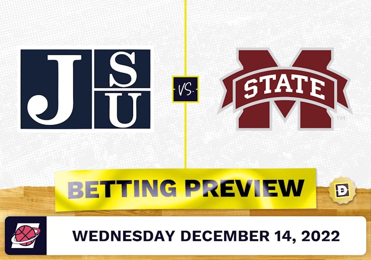 Jackson State vs. Mississippi State CBB Prediction and Odds - Dec 14, 2022