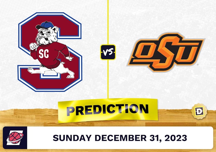 South Carolina State vs. Oklahoma State Prediction, Odds, College Basketball Picks  [12/31/2023]