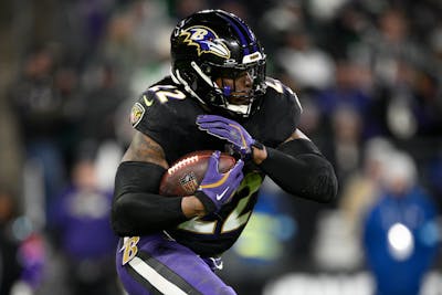 Derrick Henry Dominates Our Experts' Latest Ravens-Steelers Stat Projections