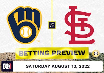 Brewers vs. Cardinals Prediction and Odds - Aug 13, 2022
