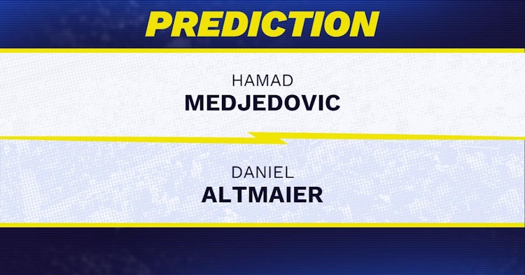 Hamad Medjedovic vs Daniel Altmaier Tennis Prediction.